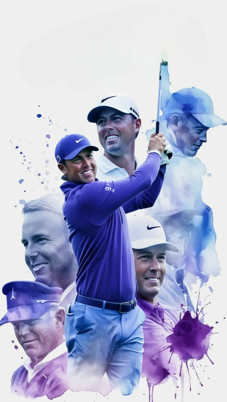 Professionele golfers in actie - IPTV Nederland